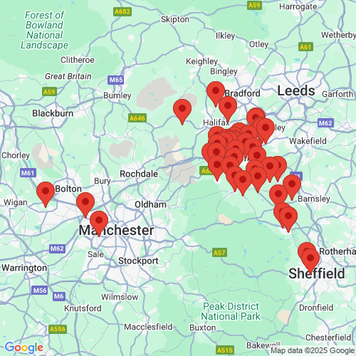 Map of Recent Inspections