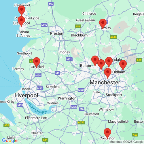 Map of Recent Inspections