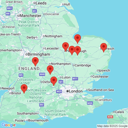 Map of Recent Inspections