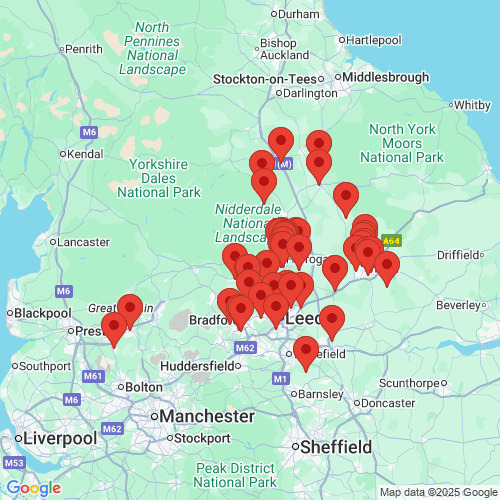 Map of Recent Inspections