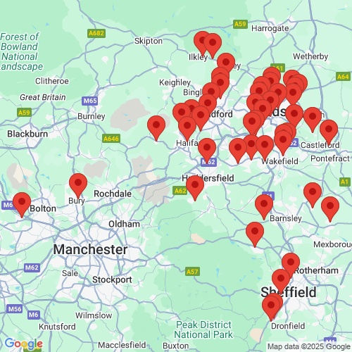 Map of Recent Inspections