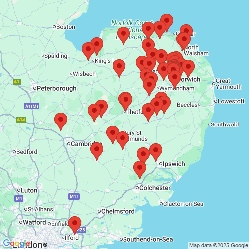 Map of Recent Inspections