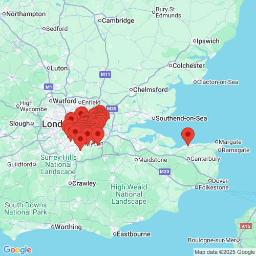 Map of Recent Inspections