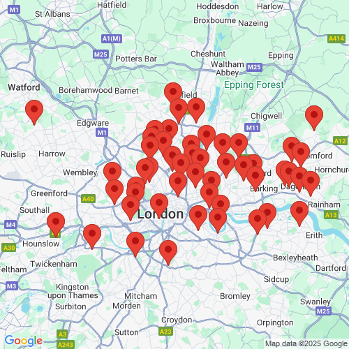 Map of Recent Inspections
