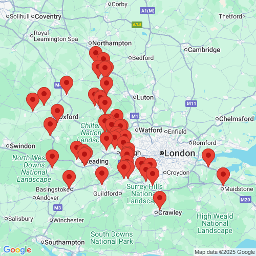 Map of Recent Inspections