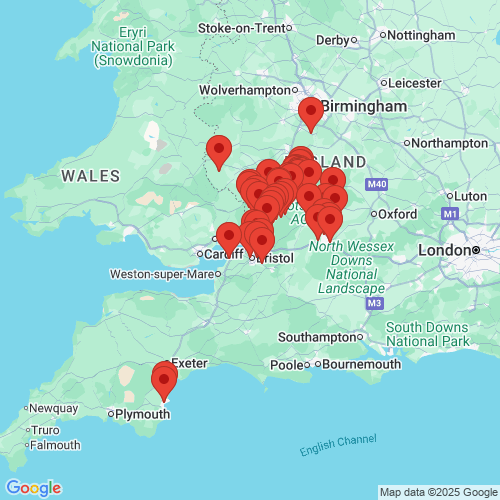 Map of Recent Inspections