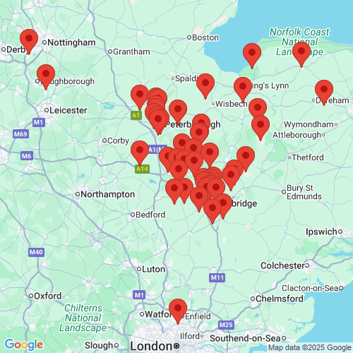 Map of Recent Inspections