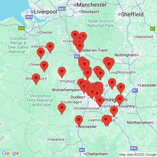 Map of Recent Inspections