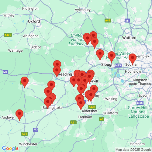 Map of Recent Inspections