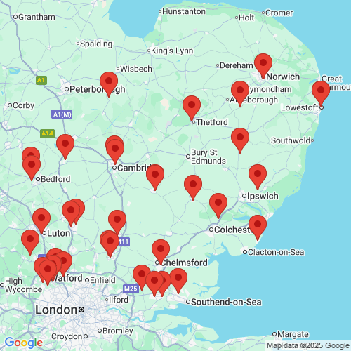 Map of Recent Inspections