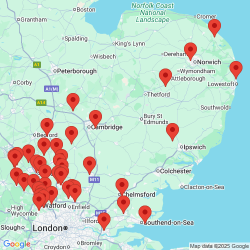 Map of Recent Inspections