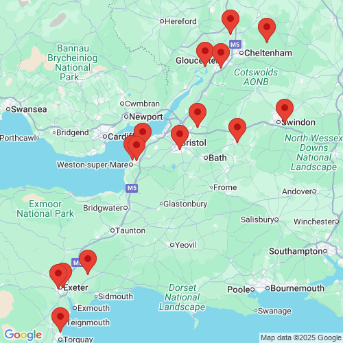 Map of Recent Inspections