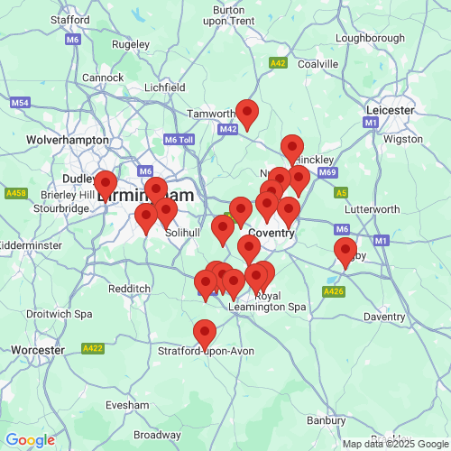 Map of Recent Inspections