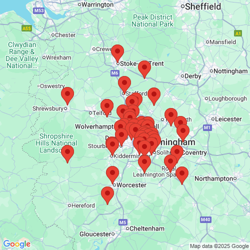 Map of Recent Inspections
