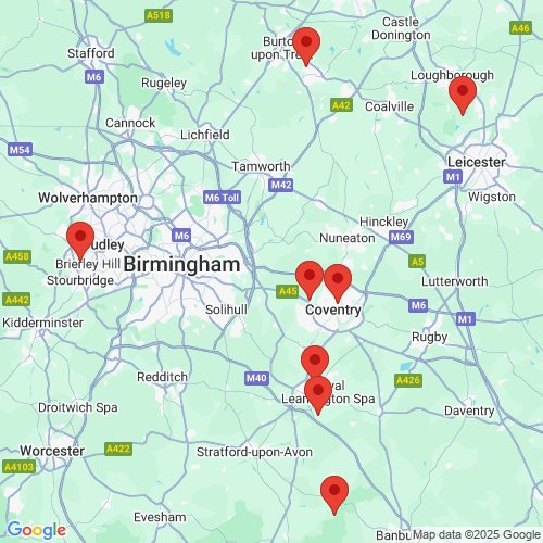 Map of Recent Inspections