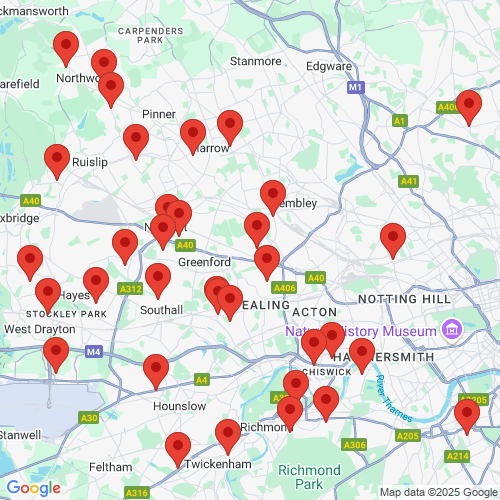 Map of Recent Inspections