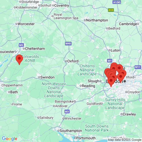 Map of Recent Inspections