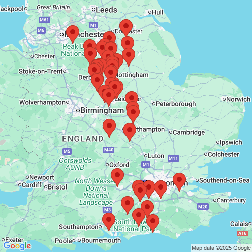 Map of Recent Inspections