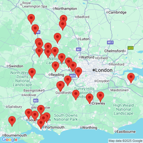 Map of Recent Inspections