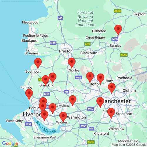 Map of Recent Inspections