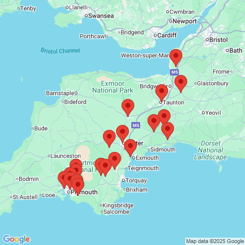 Map of Recent Inspections