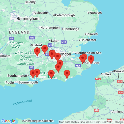 Map of Recent Inspections