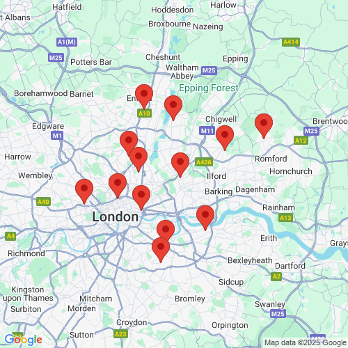 Map of Recent Inspections