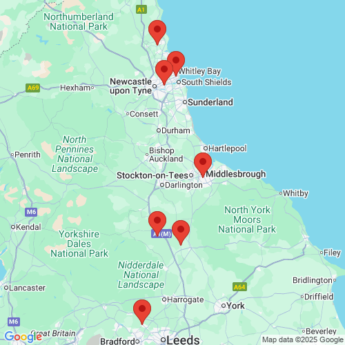 Map of Recent Inspections