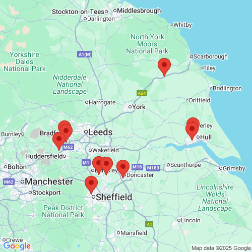 Map of Recent Inspections