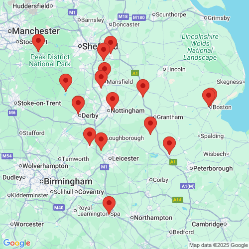 Map of Recent Inspections
