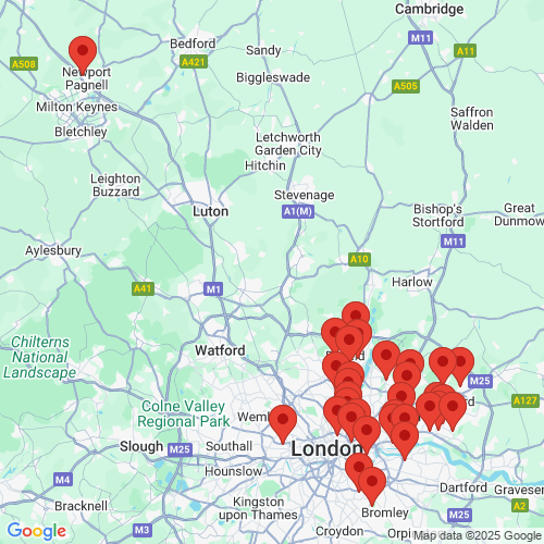 Map of Recent Inspections