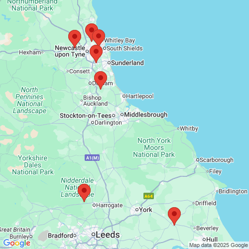 Map of Recent Inspections