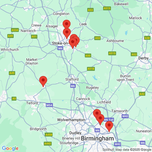 Map of Recent Inspections