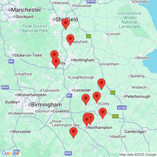 Map of Recent Inspections