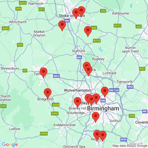 Map of Recent Inspections