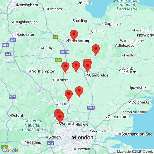 Map of Recent Inspections