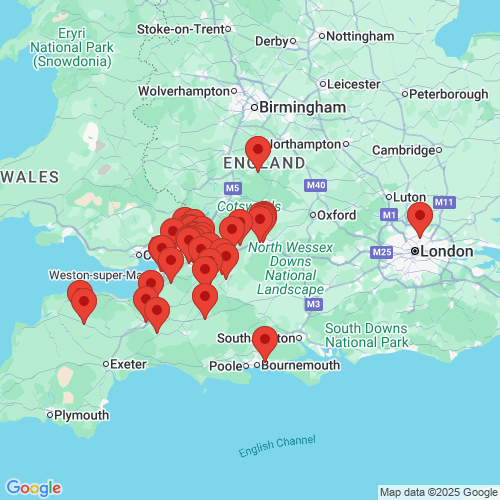 Map of Recent Inspections