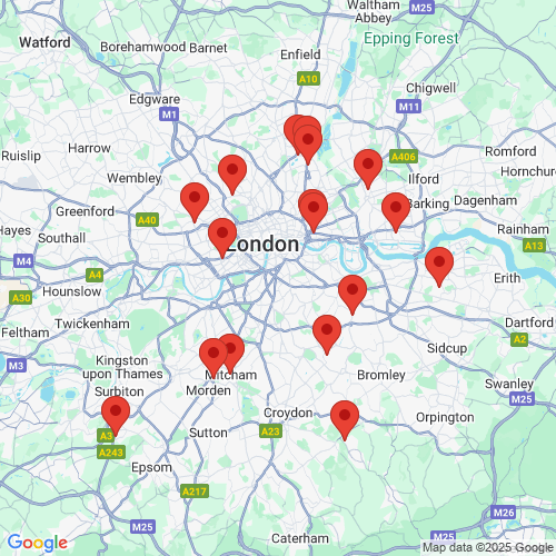 Map of Recent Inspections