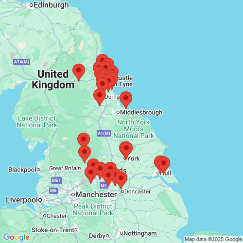 Map of Recent Inspections