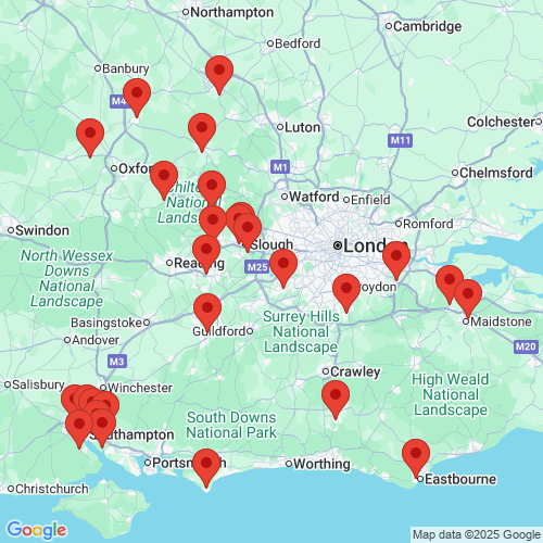 Map of Recent Inspections