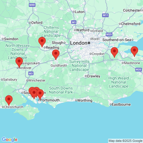 Map of Recent Inspections