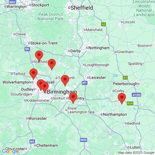 Map of Recent Inspections