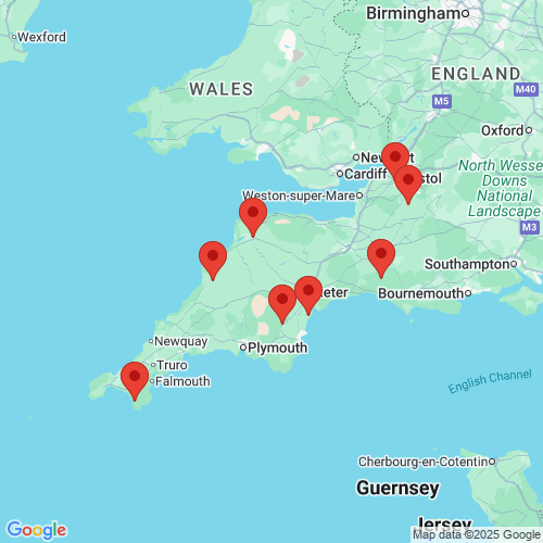 Map of Recent Inspections
