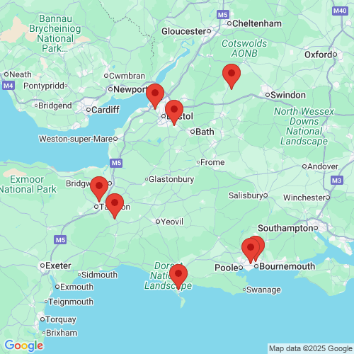 Map of Recent Inspections
