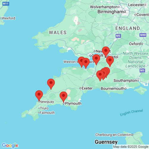 Map of Recent Inspections