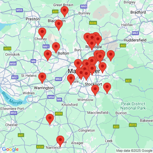 Map of Recent Inspections