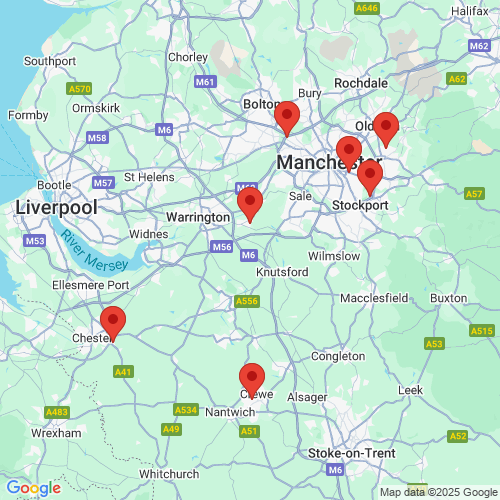 Map of Recent Inspections