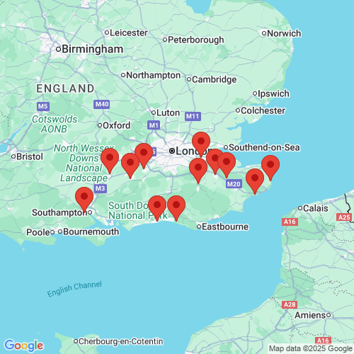 Map of Recent Inspections