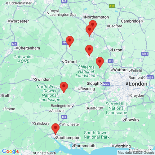 Map of Recent Inspections