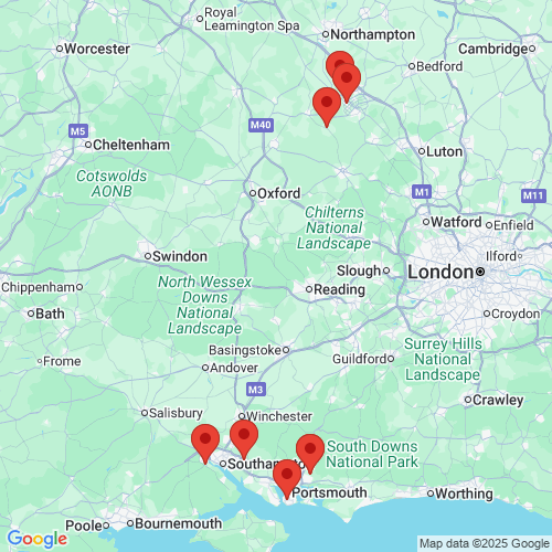 Map of Recent Inspections